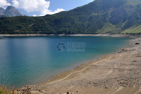 阿尔卑斯高山水电流域环境障碍工程力量电气活力生态盆地图片