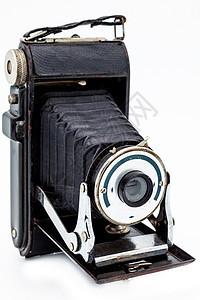 古型照相机技术金属玻璃照片光学皮革摄影师黑色快门相机图片