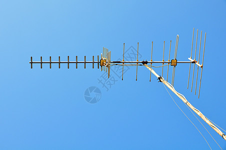 天天线技术广播电视设备电讯天线背景图片