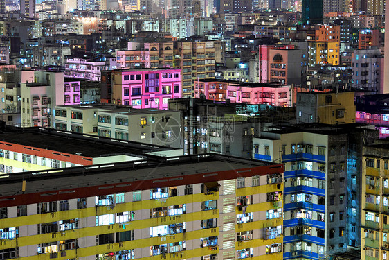 香港城市夜间工作建筑蓝色旅行建造地标天际玻璃日落旅游图片
