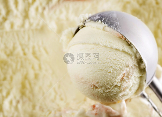 香草冰淇淋菜单宏观牛奶甜点餐厅营养奶油味道食物美食图片