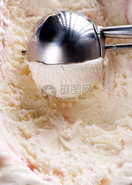 冰淇淋宏观甜点味道香草食物美食牛奶奶油菜单营养图片