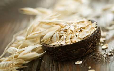 Oat 乌亚粮食生产玉米生长食物稻草白色黄色燕麦植物图片