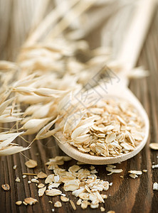 Oat 乌亚生长稻草尖刺粮食种子黄色食物农业燕麦白色图片
