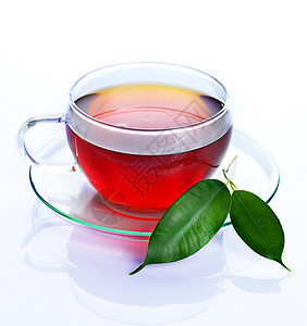 茶叶子液体蒸汽食物仪式酿造饮料草本植物蓝色茶碗图片
