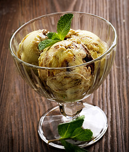 蒂拉米苏冰淇淋美食甜点咖啡菜单味道宏观奶油食物餐厅薄荷图片