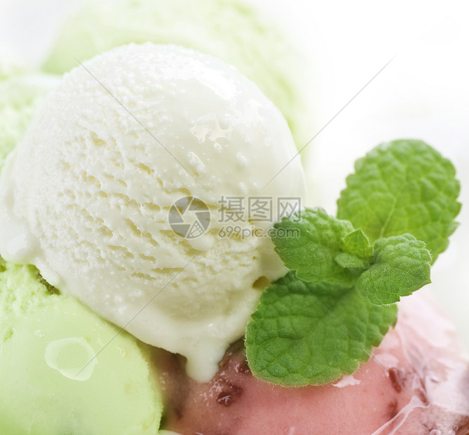 冰淇淋食物品味甜点香草菜单开心果季节性味道美食白色图片