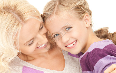幸福母亲和子女女士女性面孔乐趣孩子福利家庭微笑妈妈拥抱图片