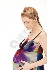 孕妇腹部优美劳动母性生活身体女孩投标母亲肚子背景图片