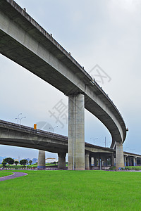 高速公路商业建筑街道运输场景天空交通速度地平线车辆图片