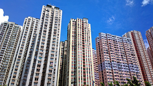 香港的公寓套房按钮房子阴影城市住宅建筑多样性团体天空建筑学图片