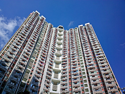 香港的公寓套房阴影多样性天空建筑学住宅城市房子建筑按钮团体图片