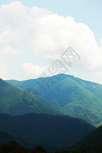 斯维采兰山区全山双桅高山岩石草地远景地平线风景天空冰川蓝色图片