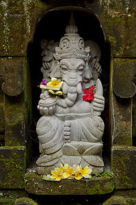巴利印地安的甘埃什雕像宗教上帝寺庙数字图片