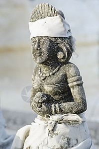 雕塑在寺庙里 巴利因多尼西亚旅行情调建筑学传统雕像上帝旅游文化艺术游客图片