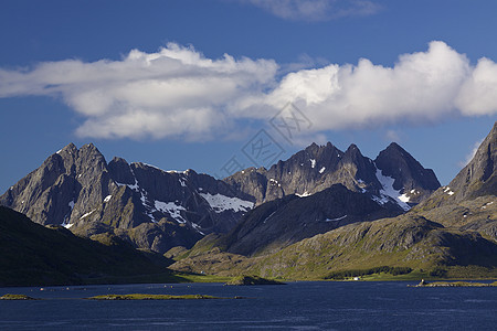 洛弗顿的风景山大豆风景山脉山峰全景图片