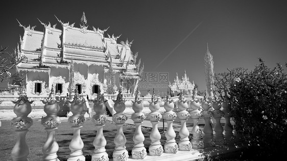 龙坤寺黑与白艺术建筑学旅行旅游文化建筑风格体重建筑寺庙图片