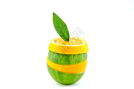 水果营养小吃食物果汁叶子饮食橙子果味热带美食图片