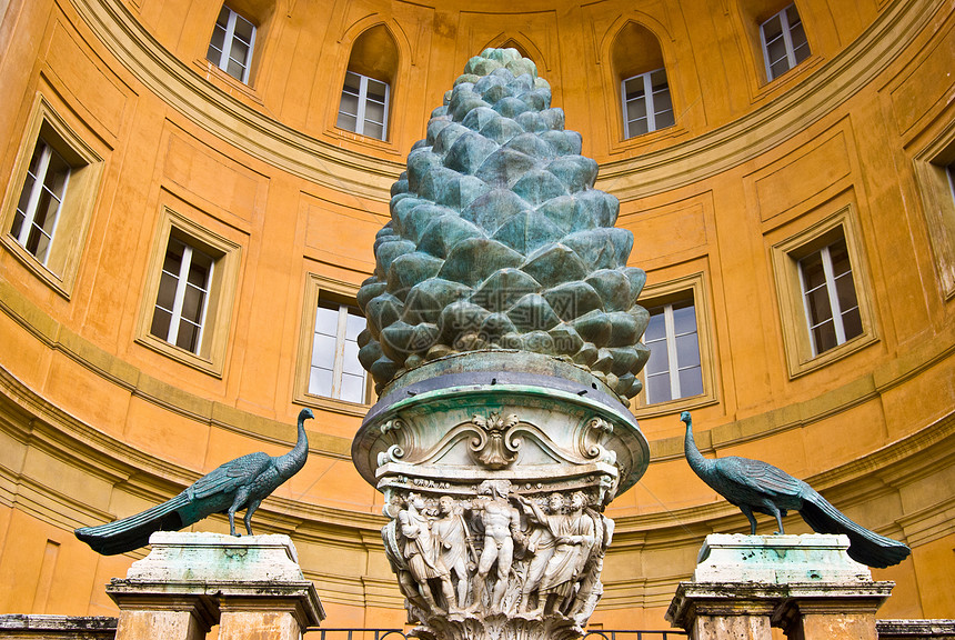 梵蒂冈博物馆教廷旅行博物馆雕塑建筑艺术图片