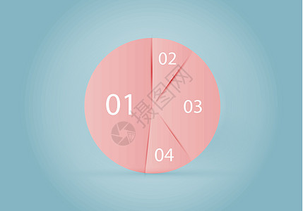 圆圆图职业圆圈部门科学粉色金融商业按钮报告技术图片