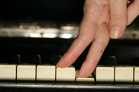 弹钢琴娱乐教育象牙玩家女士乐器女性音乐会成人旋律图片