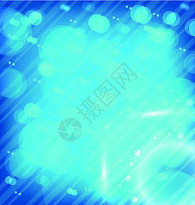 Techno 具有透明圆圈的抽象蓝色背景背景图片