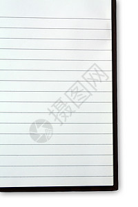 打开空白笔记簿学习文档涂鸦软垫笔记床单笔记本记事本卷曲日记背景图片