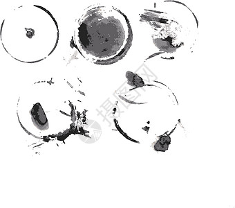 格隆格横幅印迹涂鸦刷子飞溅艺术传单斑点墨迹设计师水滴图片