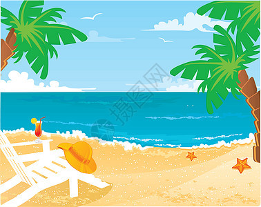 夏季热带标语海星异国游客假期玩具照片岛屿网络情调乐趣图片