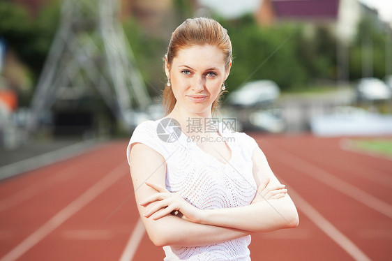 运动体育场女商业妇女女性短跑管理人员速度服务衣领活力团队商务职业图片