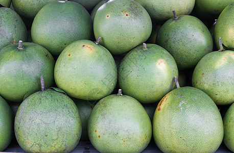 波梅洛或庞梅罗市场水果柚子健康绿色热带橙子食物图片