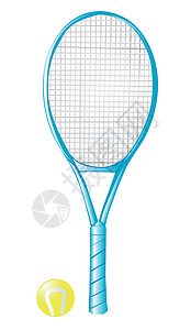 网球滚动白色细绳插图运动活动背景图片