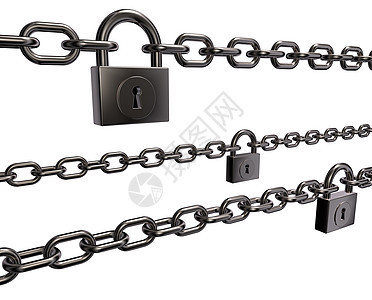 锁链和锁链保障力量黄铜秘密锁孔插图挂锁隐私警卫金属图片