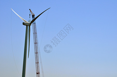 风风涡轮树木风车绿色资源涡轮机场地科技技术风力背景图片