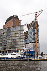 汉堡 美术药店城市建筑码头港口海港工地建筑学起重机图片