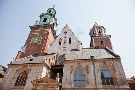 瓦韦尔大教堂教会天空建筑纪念碑旅行文化旅游城堡历史大教堂图片