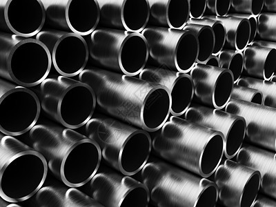 管合金工业数字水平管子管道不锈钢金属图像圆柱背景图片