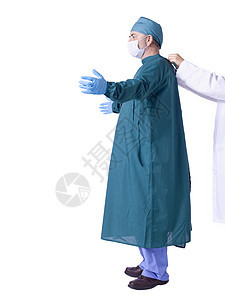 护士穿着操作制服的护理人员图片