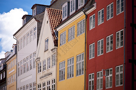 哥本哈根城市历史中心建筑市政房子房屋历史性公民大都市图片