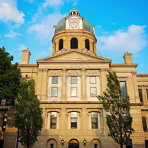 图斯卡拉斯州法院建筑学市中心历史性正方形图片