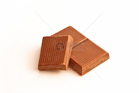 黑巧克力块诱惑甜点桌子食物图片