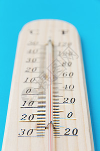 高温指标工具气候温度计红色仪表控制木头玻璃温度图片