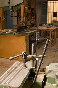 木匠讲习班生产木工职业木材工艺制造商木制品职场作坊工业图片