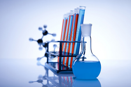 化学和实验室玻璃器件药店管子保健工作紫色吸管危害彩虹青色生物学图片