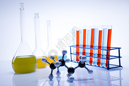 消毒条件 实验室玻璃科学保健探索紫色卫生技术青色化学彩虹插图图片
