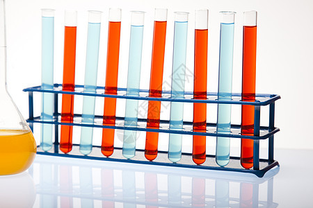 化验室所需经费药品玻璃化学技术液体卫生探索保健青色蓝色图片