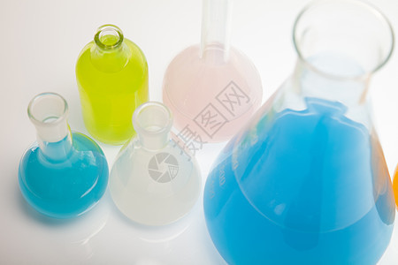 消毒条件 实验室玻璃青色插图卫生保健蓝色药店液体紫色科学学习图片