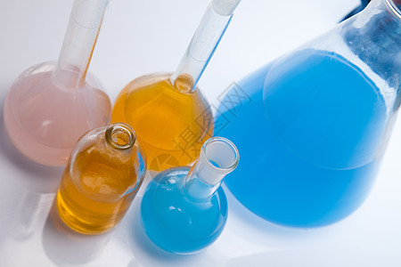 实验室玻璃玻璃生物学卫生探索技术工作蓝色管子试管彩虹药店图片