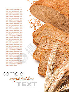 面包和耳朵杂货店食物稻草乡村营养谷物化合物粮食大麦种子图片