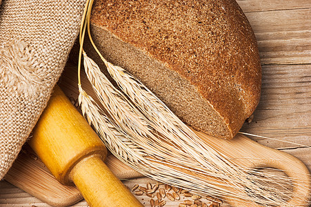面包和耳朵农业玉米谷物小麦核心杂货店营养稻草农作物碳水图片